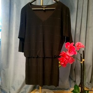 WHBM Tunic Dress Sz Small with Doleman Sleeves and Mini Skirt